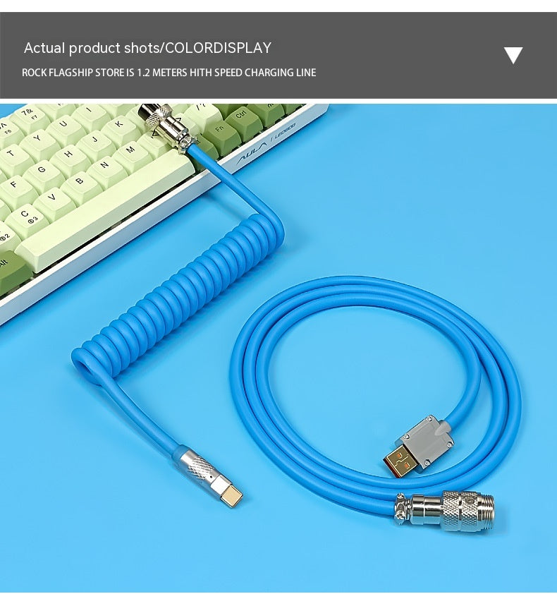 Câble de clavier personnalisé pour l'aviation mécanique Plug-in