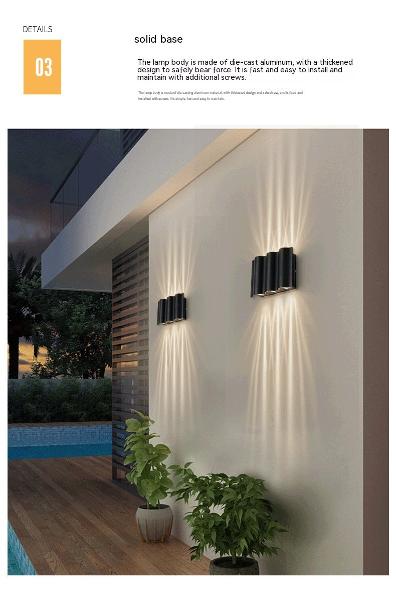Moderne Led Outdoor Up and Down Spotlight Waterproof