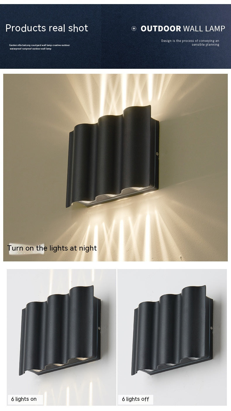 Moderne Led Outdoor Up and Down Spotlight Waterproof