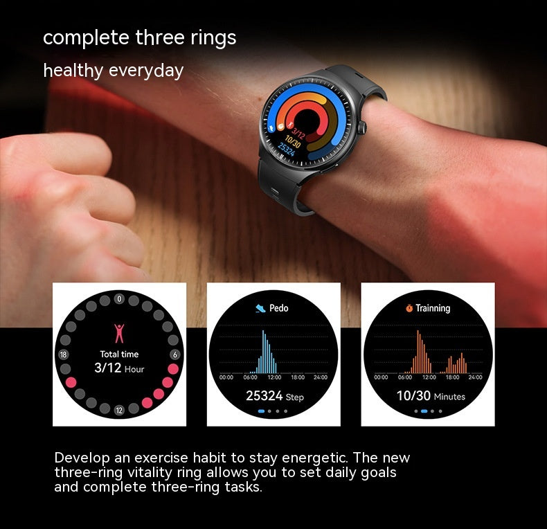 Surveillance des sports de santé et ensemble de montres intelligentes Bluetooth