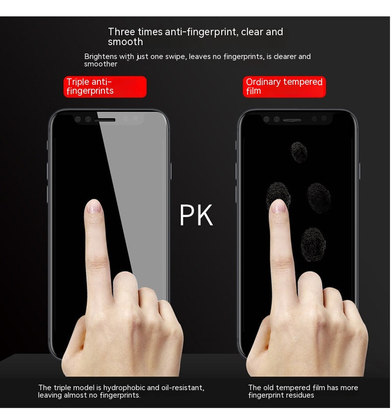 Protecteur d'écran en verre trempé HD pour téléphone mobile