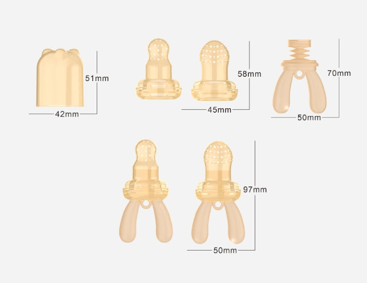 Tube de broyage en silicone liquide pour enfants