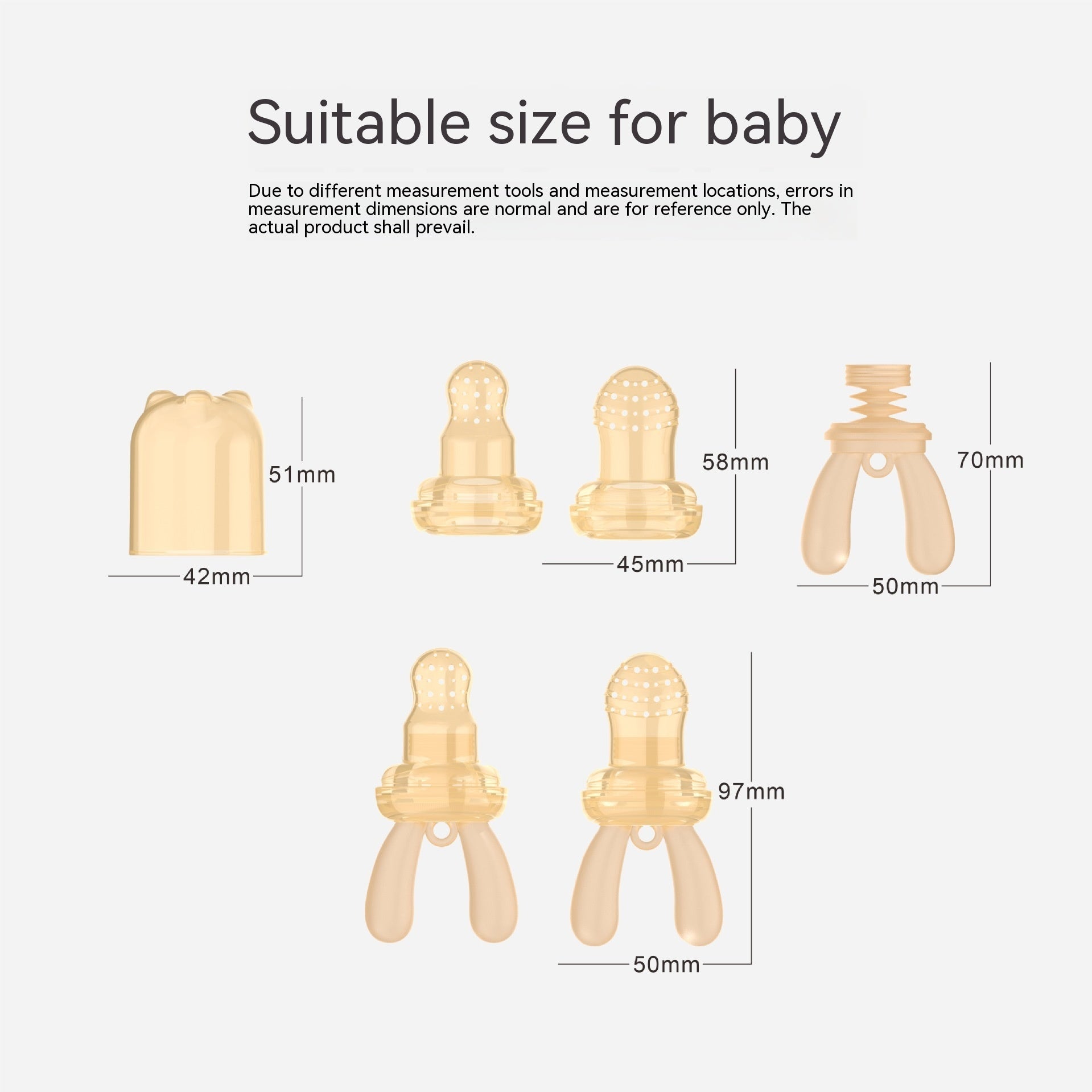 Tube de broyage en silicone liquide pour enfants