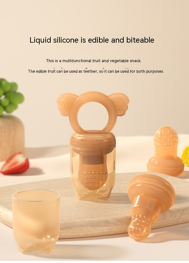 Happy Bite fournitures de sucette en silicone comestible pour enfants