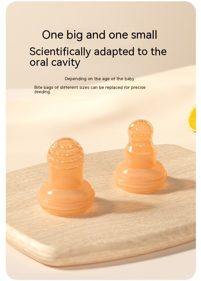 Happy Bite fournitures de sucette en silicone comestible pour enfants