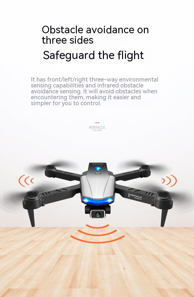 S85 Trois faces Obstacle Evitement UAV 4K Aerial Photography HD Dual Camera Quatre axes