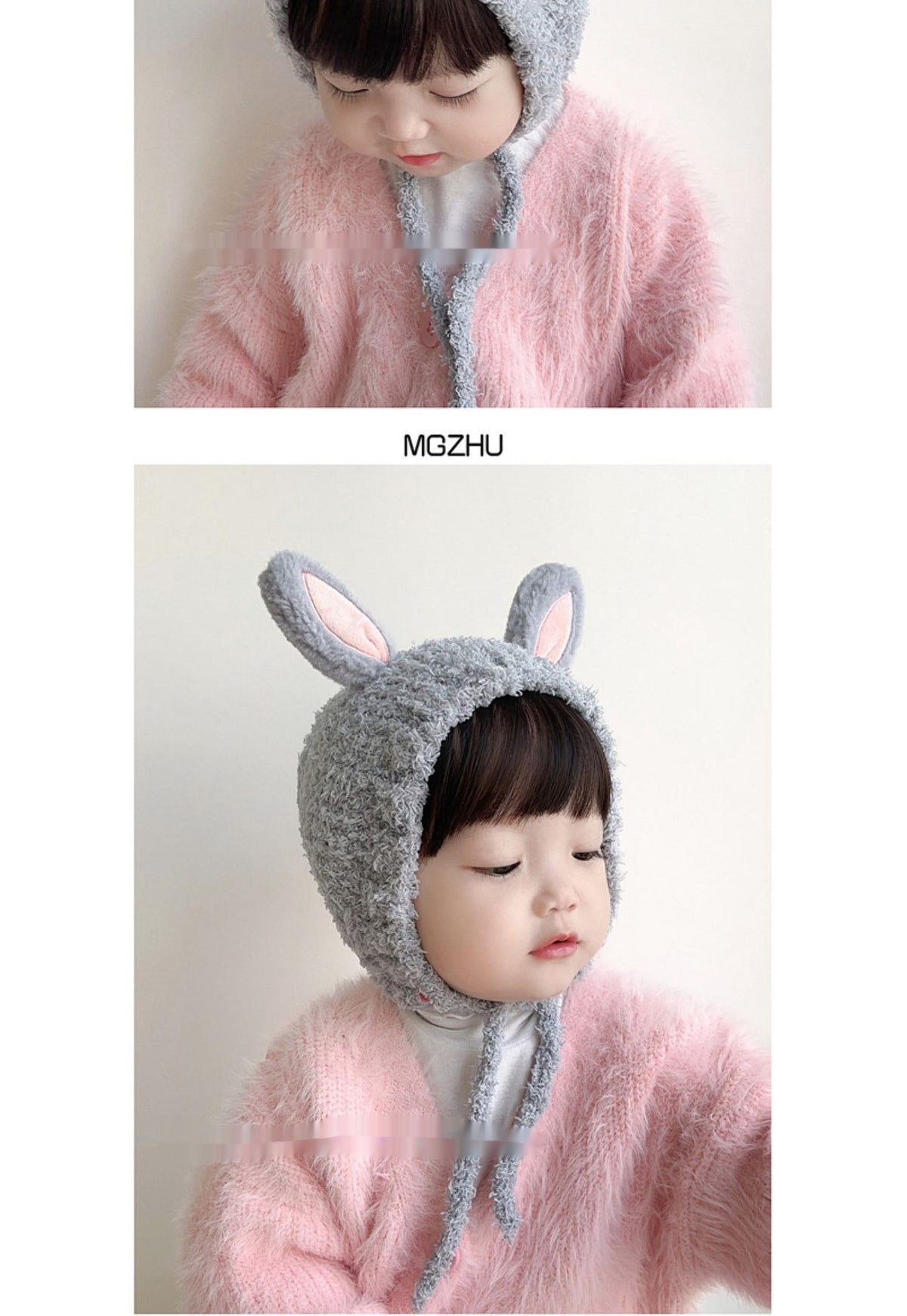 Chapeau de bébé Automne et hiver épaississant Chapeau tricoté
