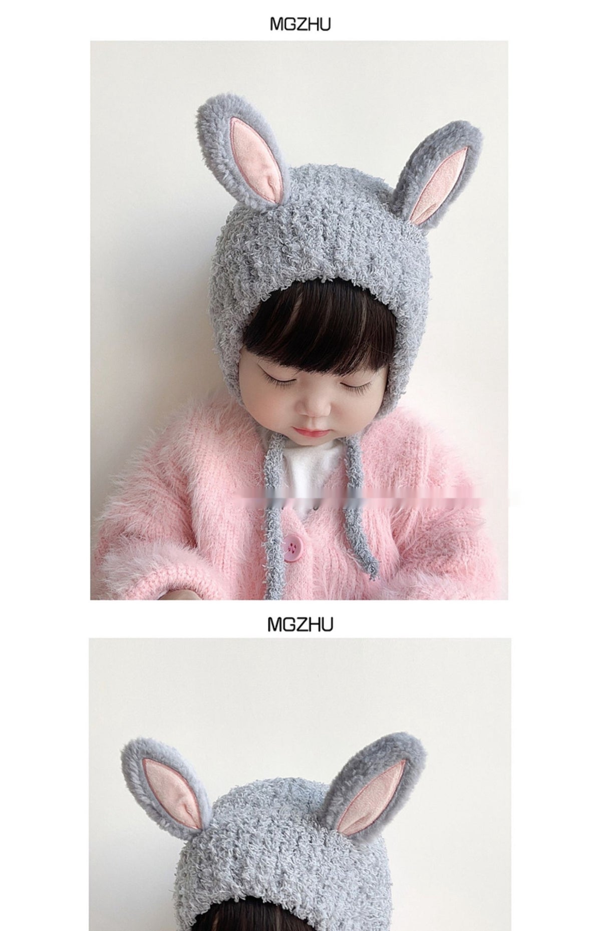 Chapeau de bébé Automne et hiver épaississant Chapeau tricoté