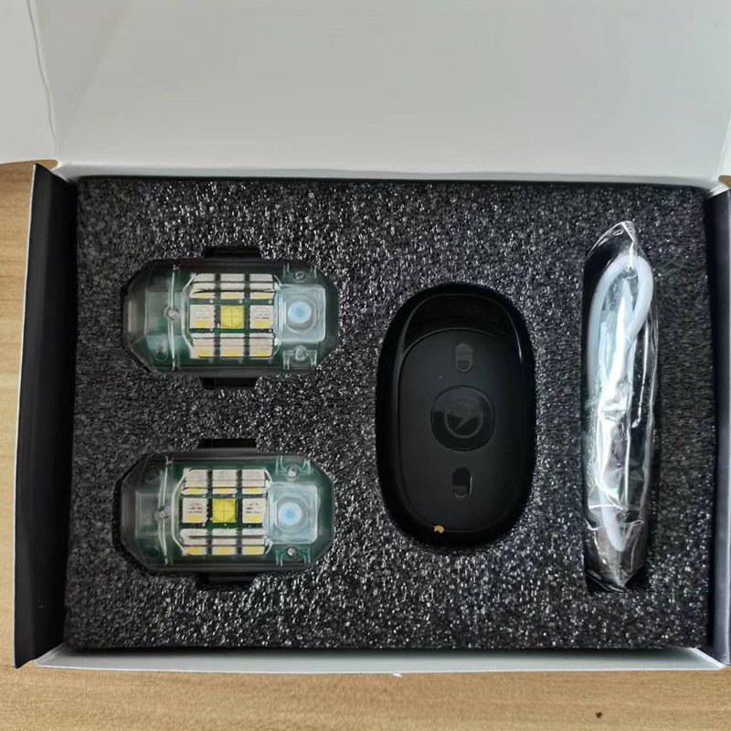 Strobe Light Remote Control Strobe Lampe voiture moto électrique véhicule vélo Modificati