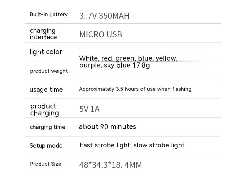 Strobe Light Remote Control Strobe Lampe voiture moto électrique véhicule vélo Modificati