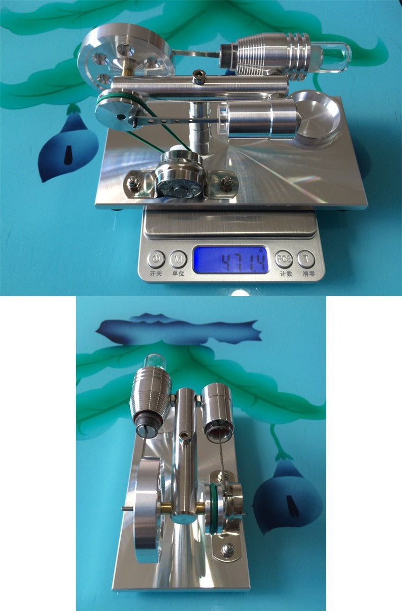 Moteur à vapeur Jouet à basse température Stirling Moteur Miniature School Motor Enfants Ge