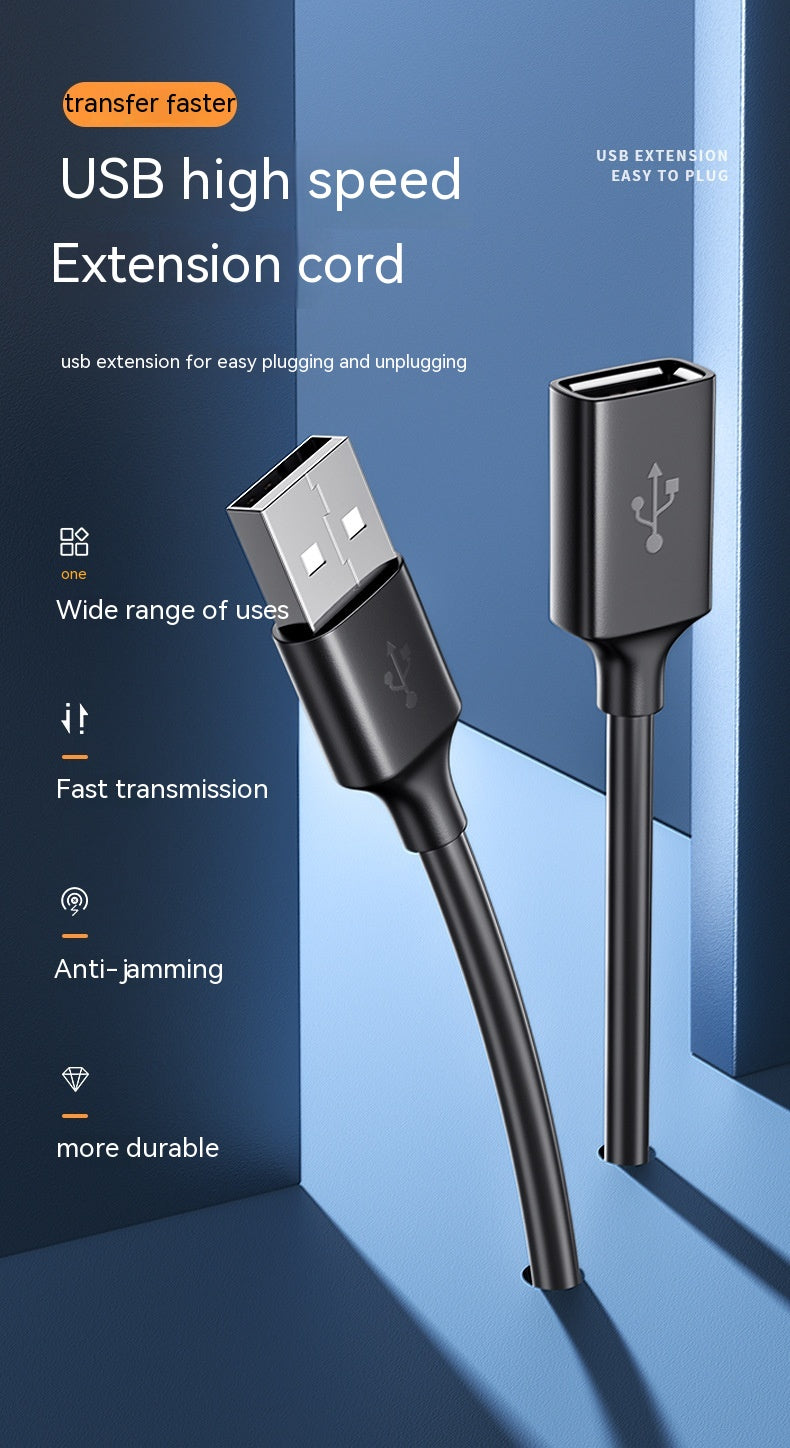 Usb Extension mâle à femelle câble de données