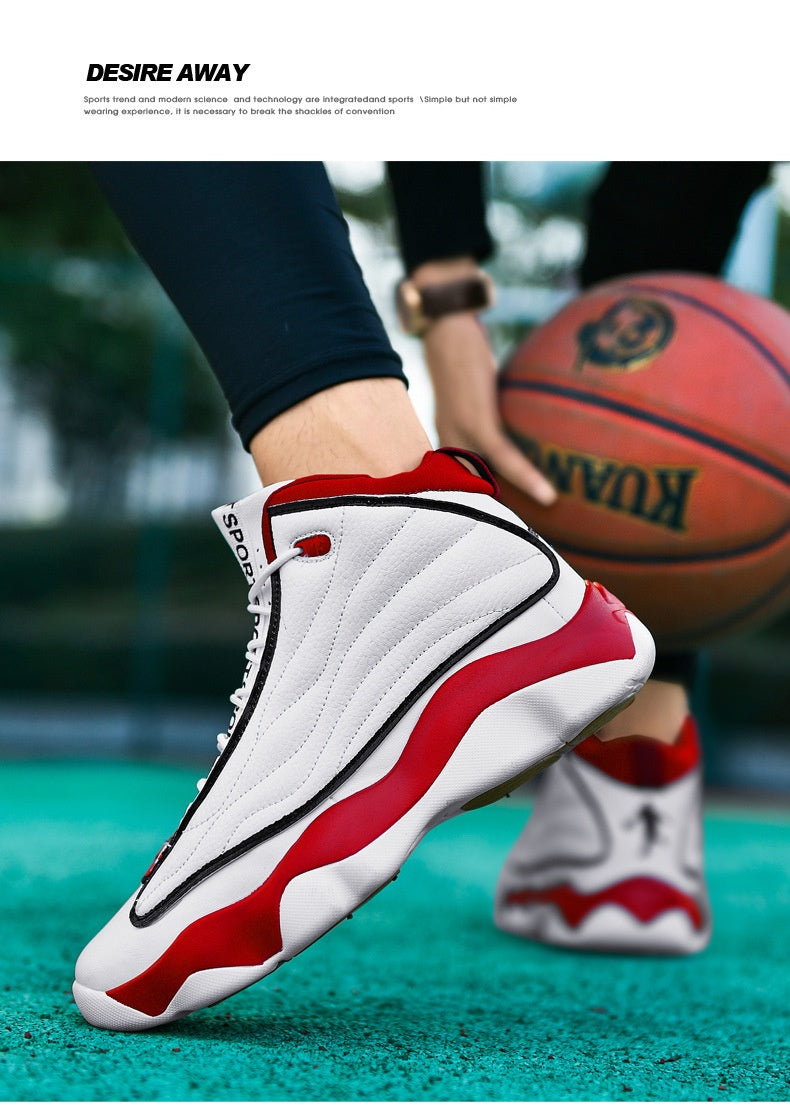 Chaussures de basketball de course tendance haut de gamme résistant à l'usure