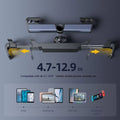 Car Occipital Oreiller Bracket Mobile Téléphone Bracket réglable télescopique