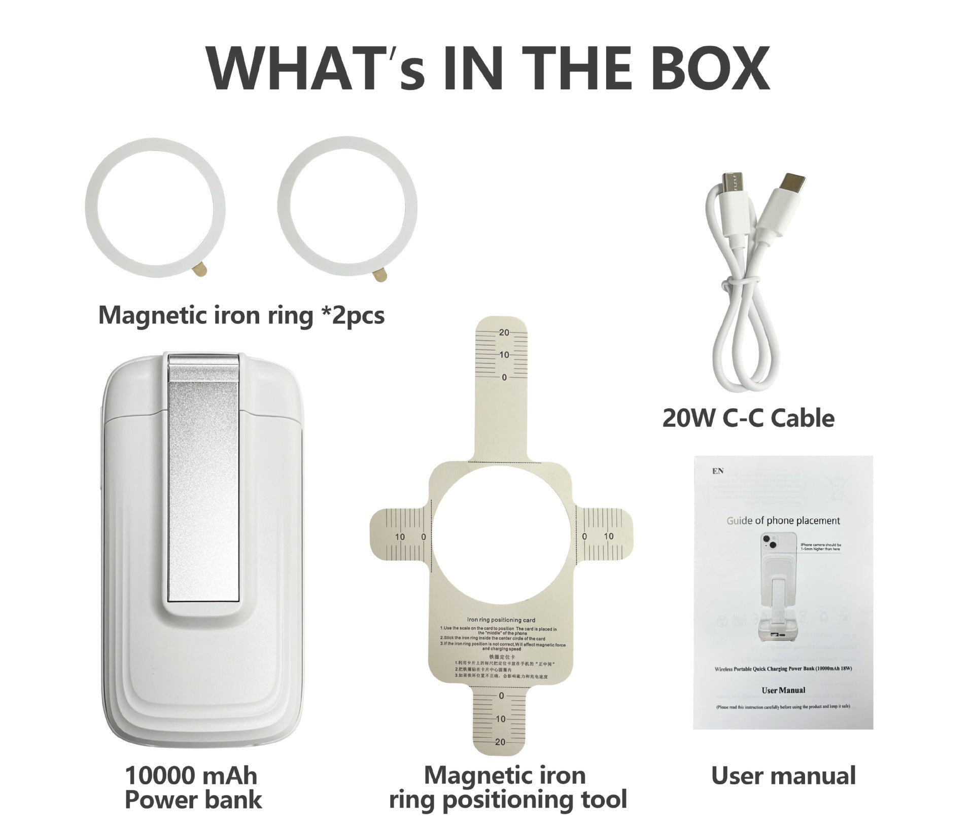 Trois-en-un Magsafe sans fil charge rapide pliant téléphone mobile magnétique Bracket vertical