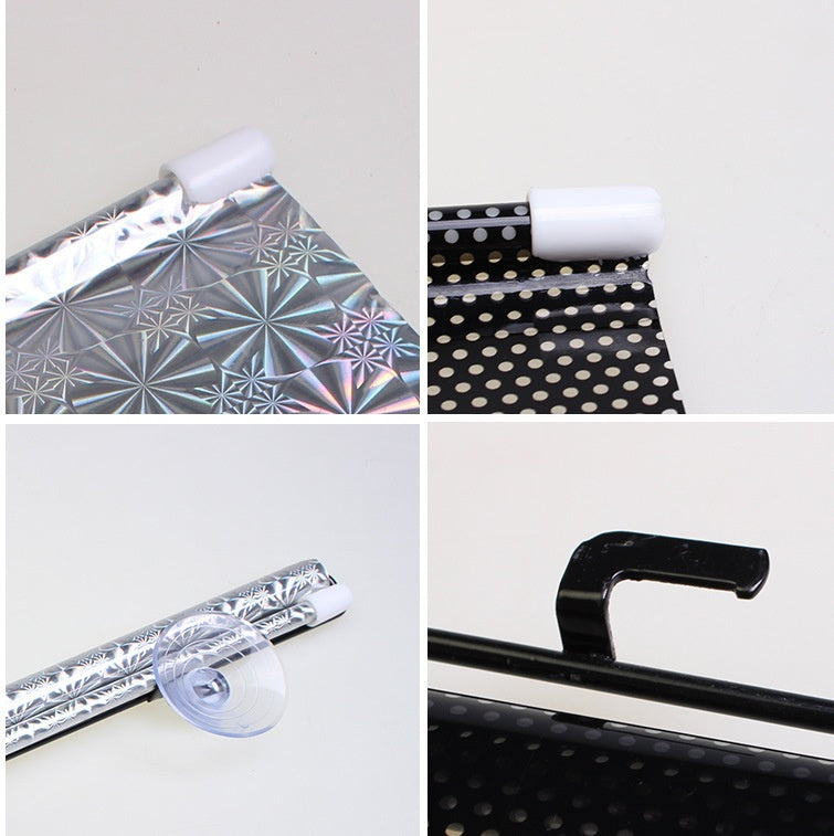 Car Automatique Winding Automatic Retractable Thermal Insulation Shutter Silver Laser Car Su