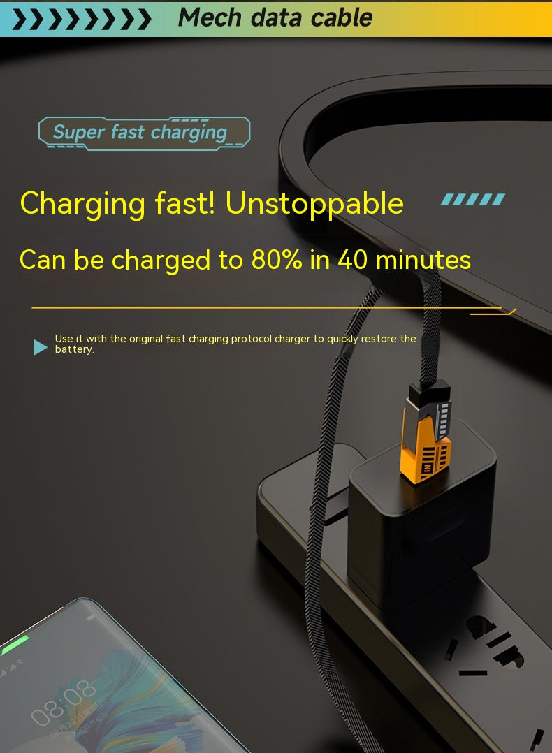 Câble de données 4-en-un Super Fast Charge