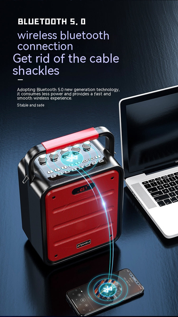 Sous-woofer portable de haute puissance Square Audio