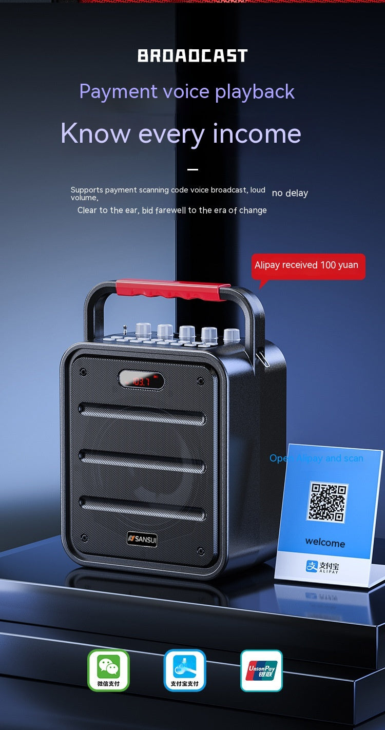 Sous-woofer portable de haute puissance Square Audio