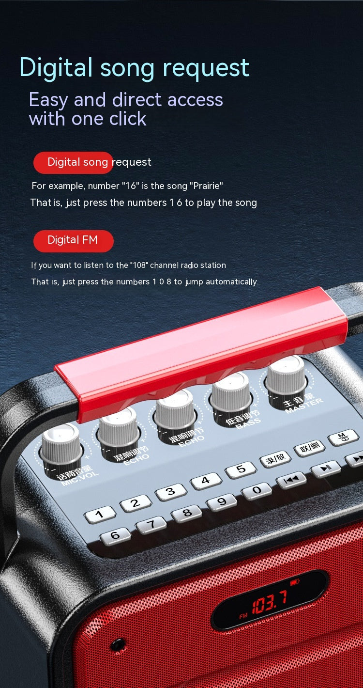 Sous-woofer portable de haute puissance Square Audio