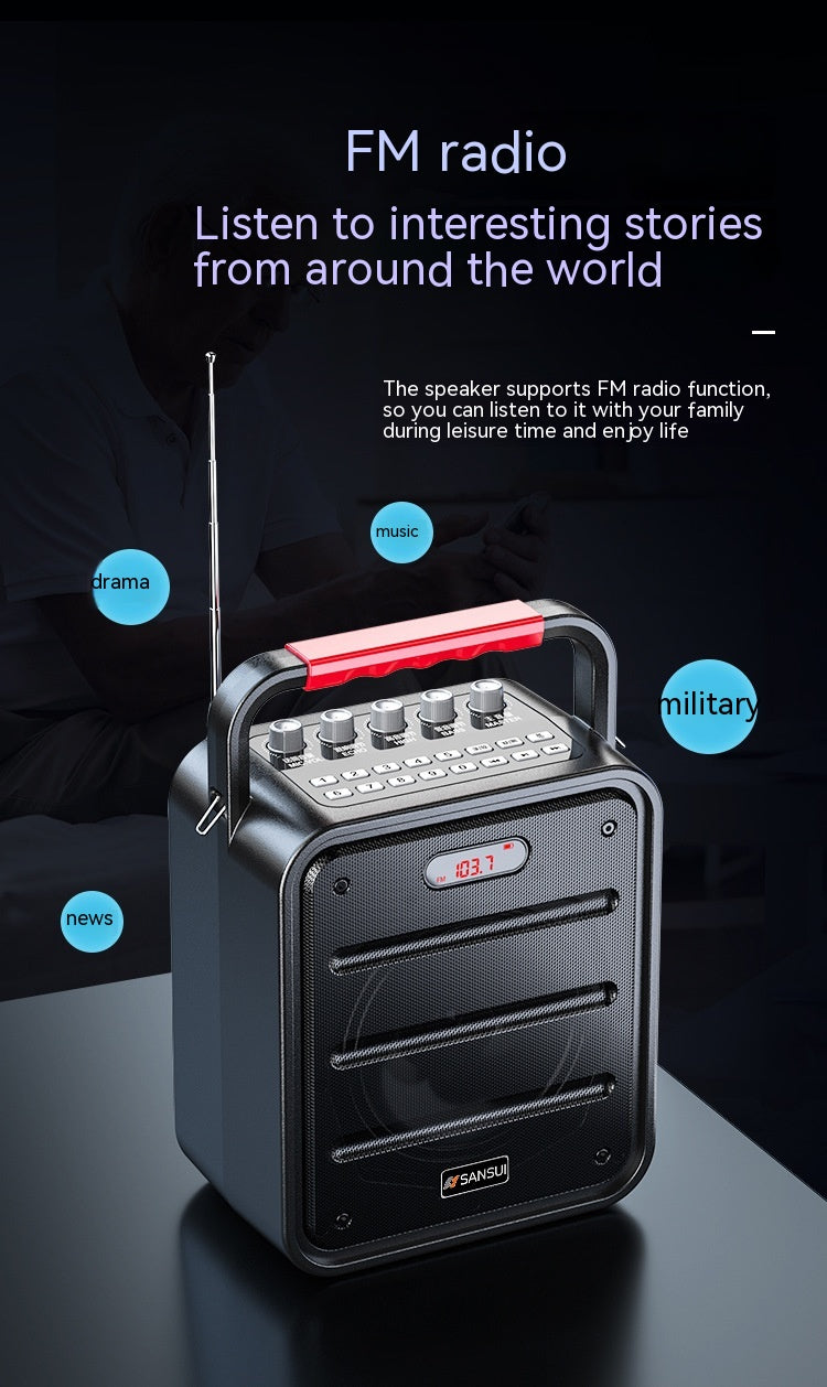Sous-woofer portable de haute puissance Square Audio