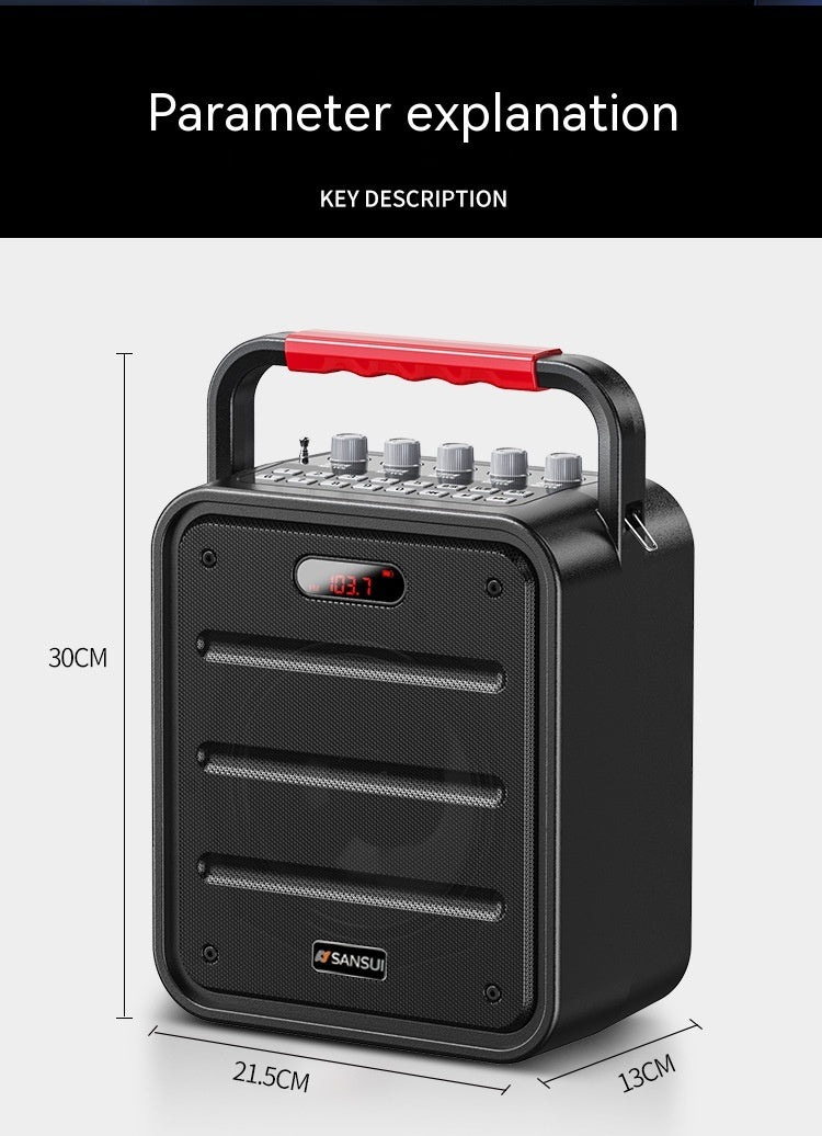 Sous-woofer portable de haute puissance Square Audio