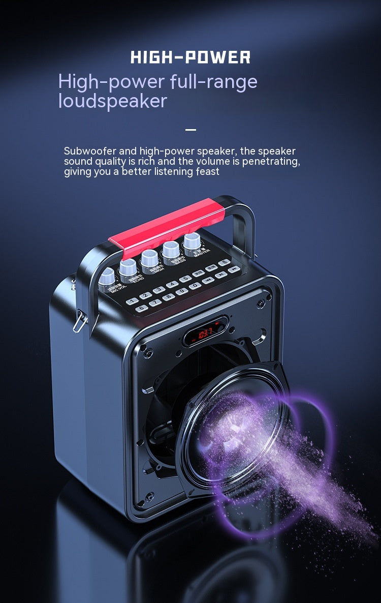 Sous-woofer portable de haute puissance Square Audio