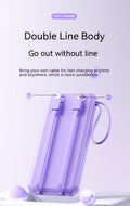 Charge rapide avec câble 20000mAh Grande capacité Portable Portable Power Pack