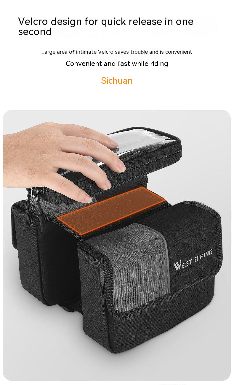 Bilateral Tube Touchscreen Bag