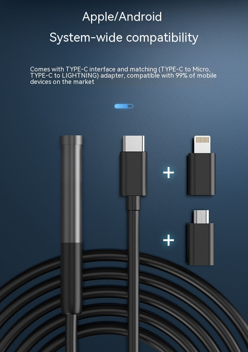 3-in-1 Handheld Phone Endoscope