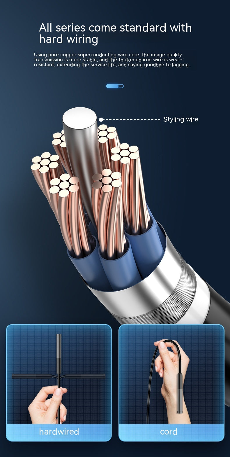 3-in-1 Handheld Phone Endoscope
