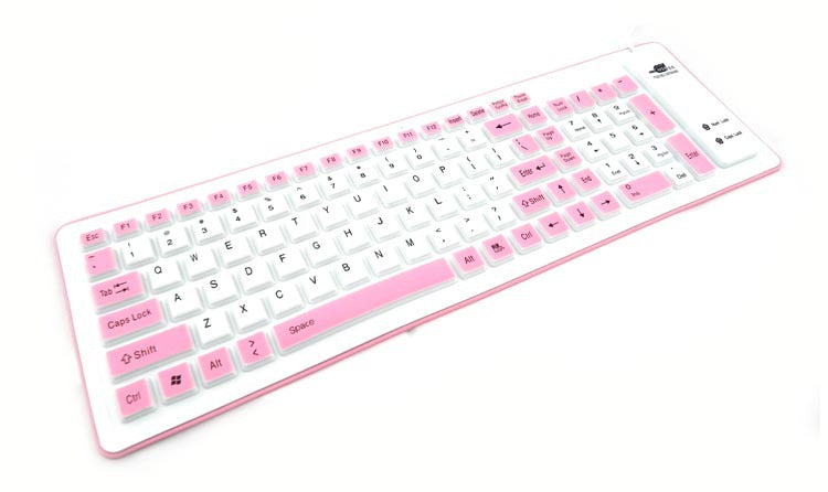 Étanche à pliage Et le clavier en silicone anti-poussière