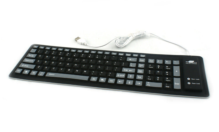Étanche à pliage Et le clavier en silicone anti-poussière