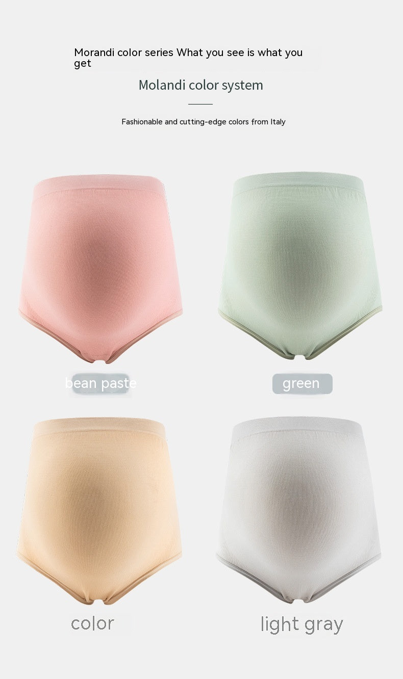 Thin Breathable Cotton Crotch Belly Support Postpartum Femmes enceintes Sous-vêtements sans couture