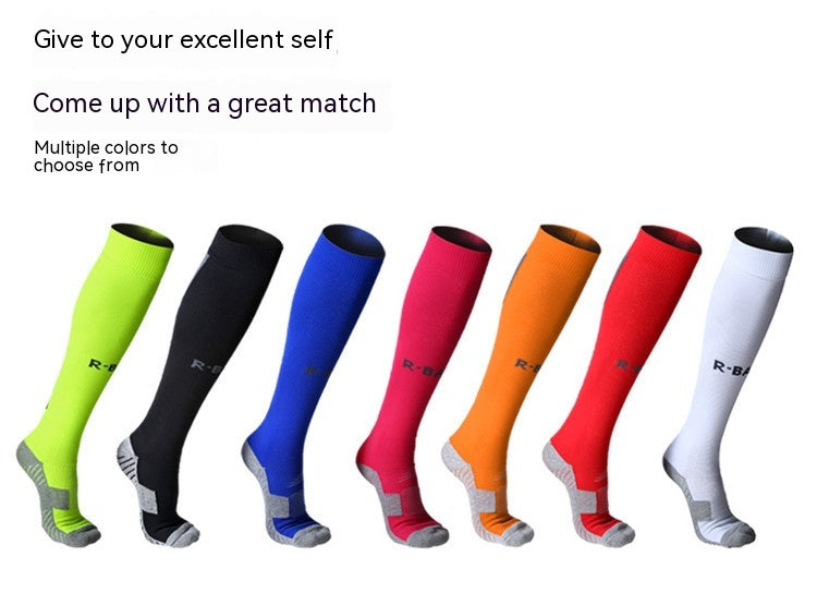 Serviette Bas Long Soccer Chaussettes Ankle Support Protection Calf