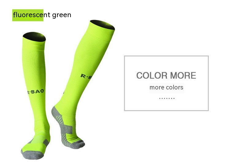 Serviette Bas Long Soccer Chaussettes Ankle Support Protection Calf