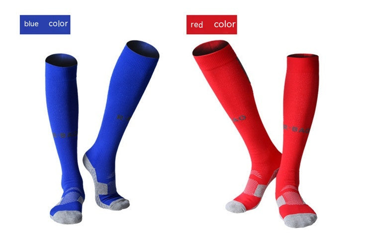 Serviette Bas Long Soccer Chaussettes Ankle Support Protection Calf