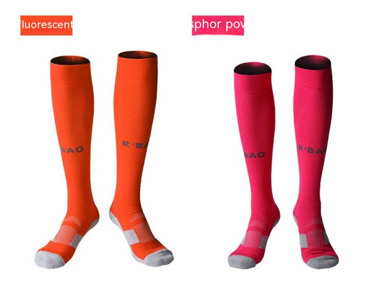 Serviette Bas Long Soccer Chaussettes Ankle Support Protection Calf