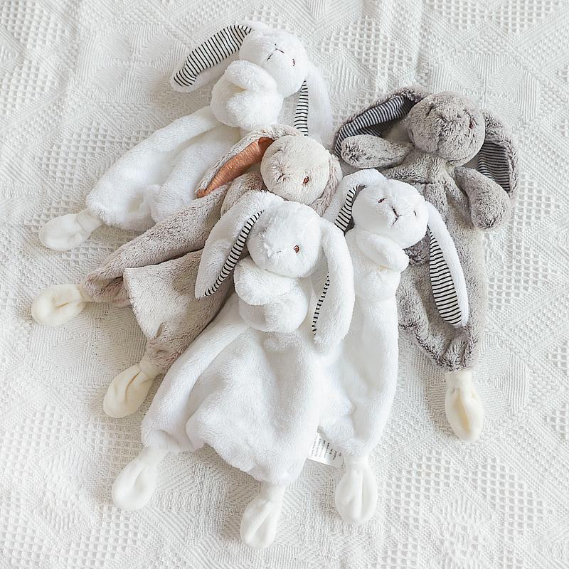 Serviette Dormant Poupée Animal Sleeping Soft Little Bunny