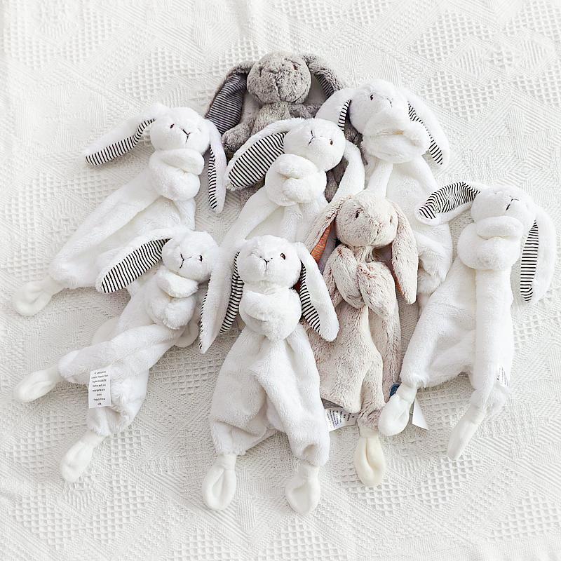 Serviette Dormant Poupée Animal Sleeping Soft Little Bunny