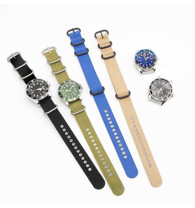 Toile Nylon Épaisseur bracelet de montre