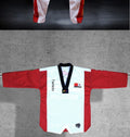 TKD pour enfants Uniforme Formation à manches longues Costume de style de performance Vêtements