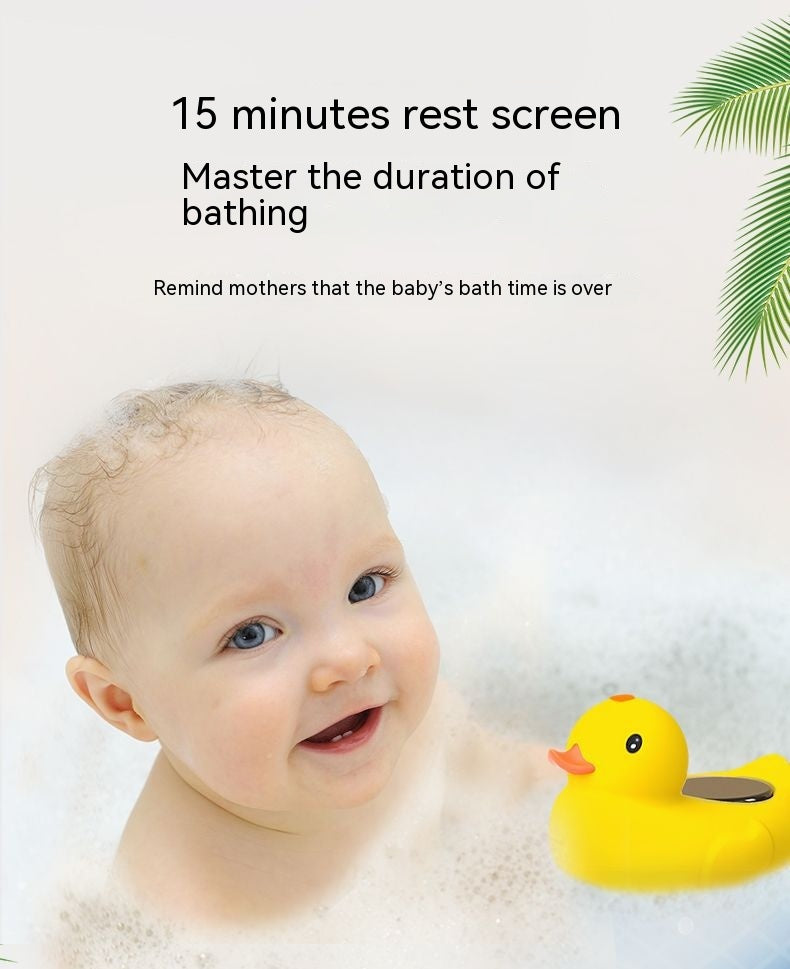 Thermomètre de bain pour bébé Version électronique de l'eau rechargeable