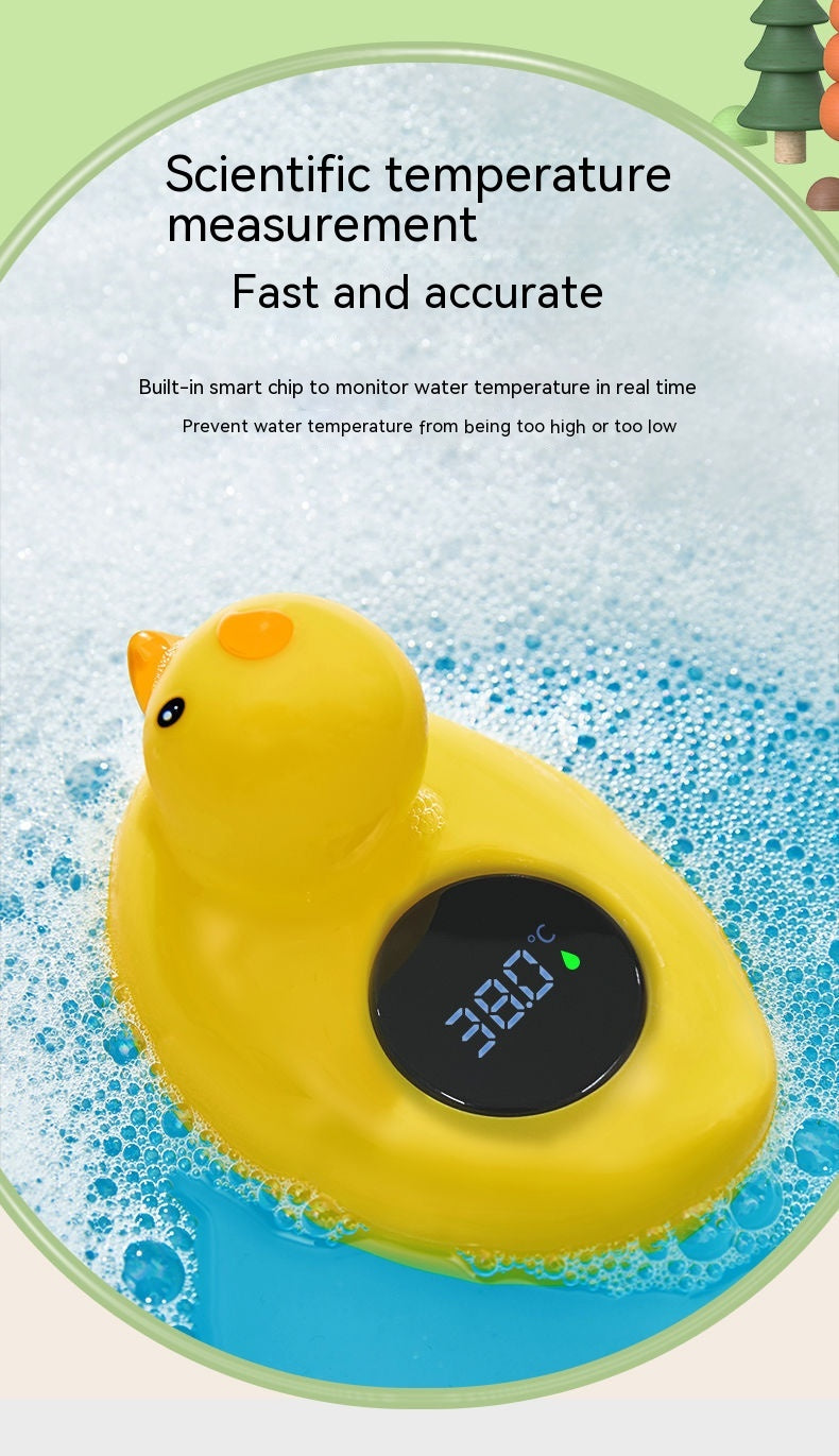 Thermomètre de bain pour bébé Version électronique de l'eau rechargeable
