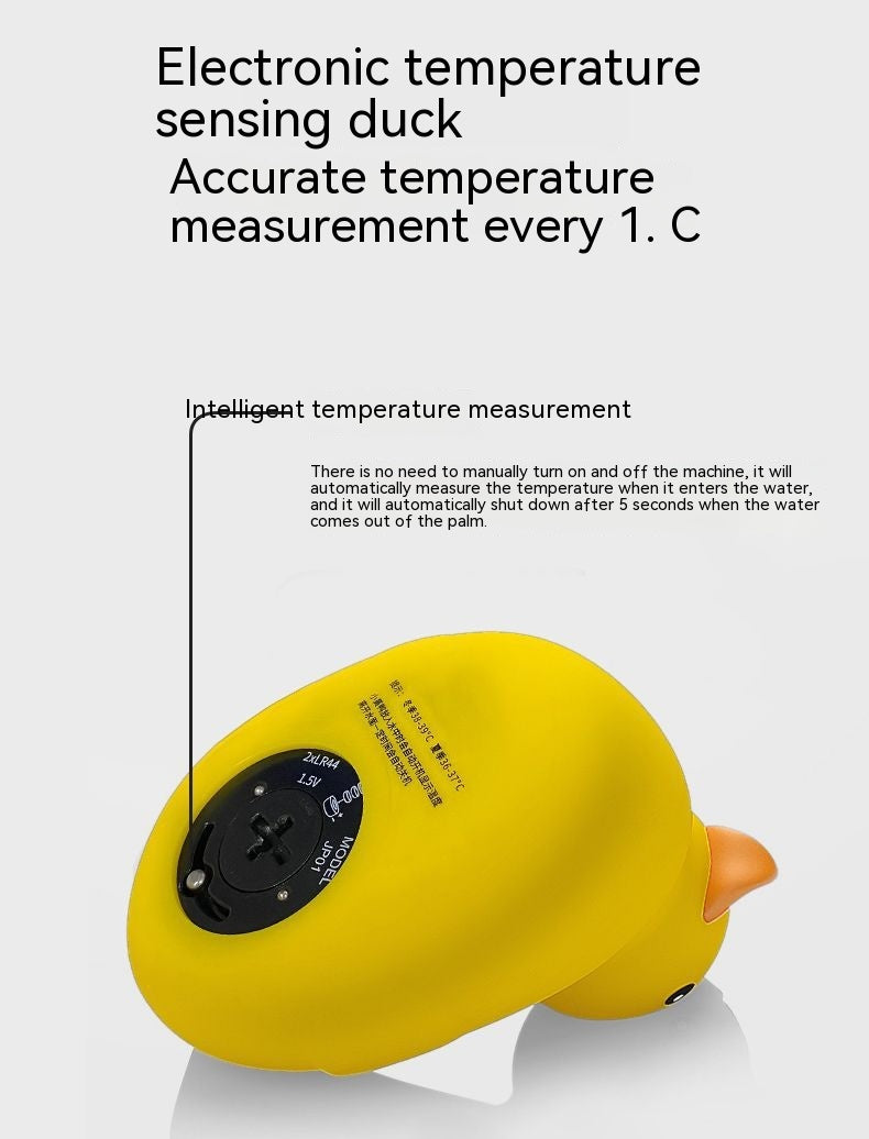 Thermomètre de bain pour bébé Version électronique de l'eau rechargeable