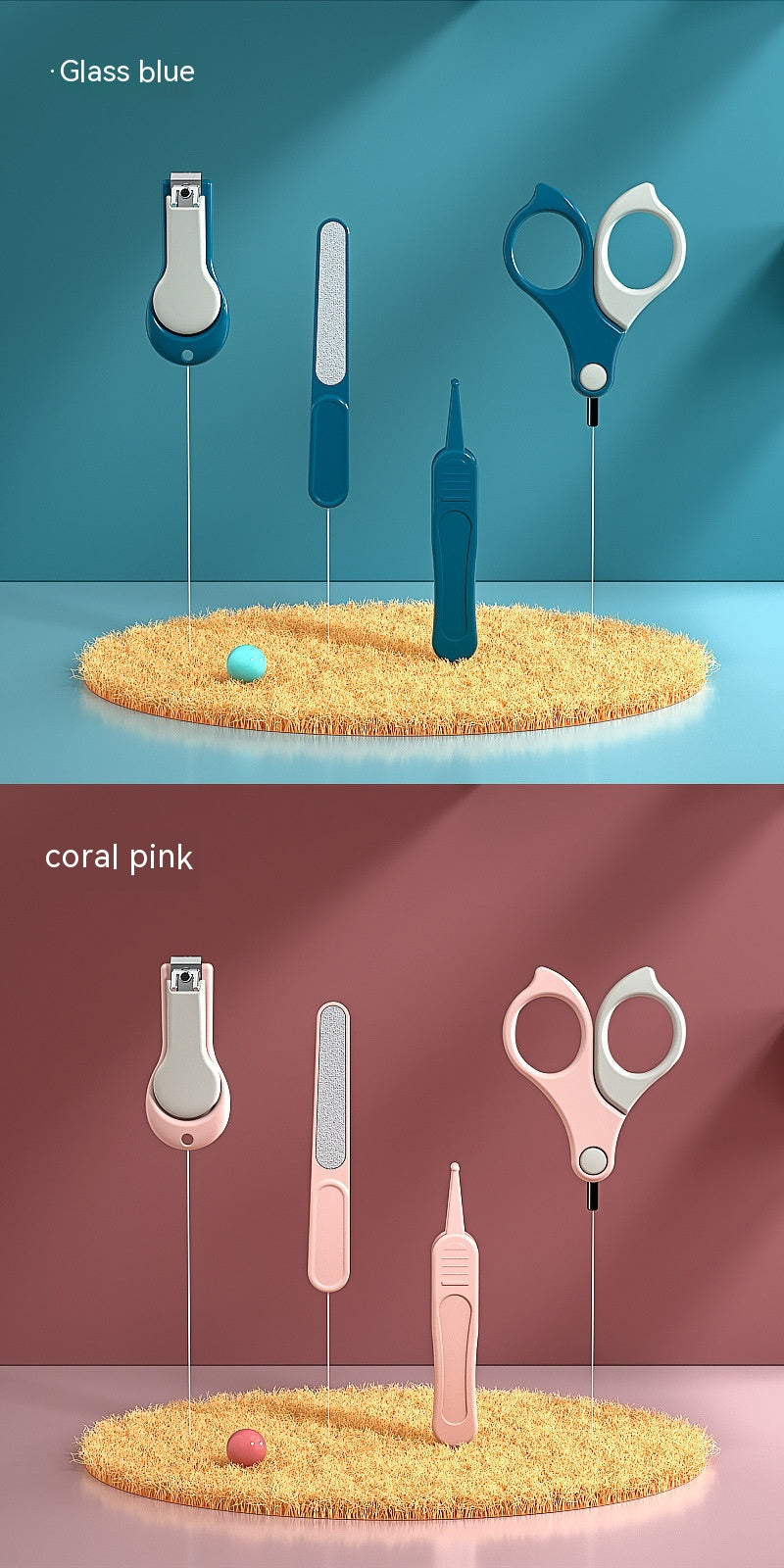 Piercing Device Baby Nail Clippers Couteau et pinces Artifact Newborn Sécurité spéciale enfant