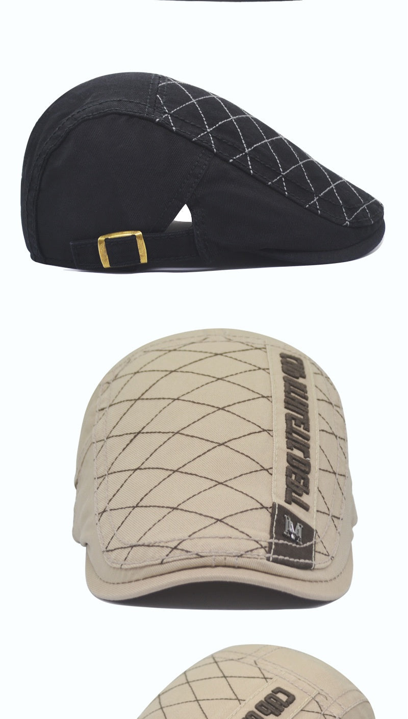 Protection solaire d'automne et d'hiver pour hommes Poof Peaked Cap