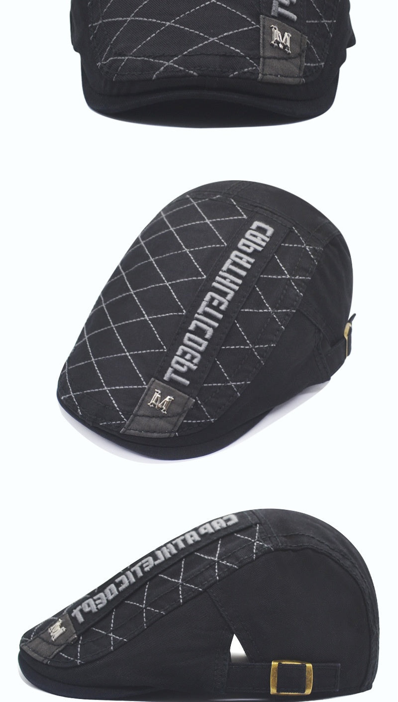 Protection solaire d'automne et d'hiver pour hommes Poof Peaked Cap