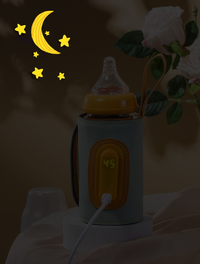 Couverture d'isolation pour bouteille de lait portative USB Intelligent Temperature Control