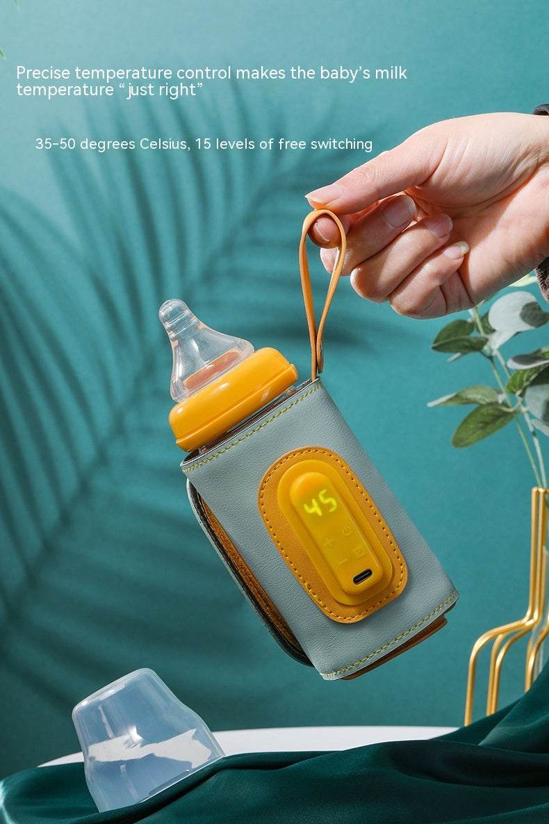 Couverture d'isolation pour bouteille de lait portative USB Intelligent Temperature Control